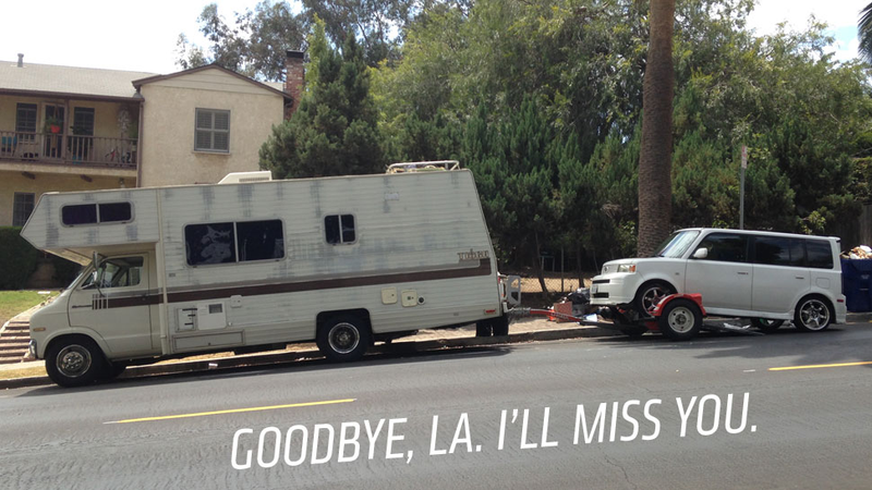 Illustration for article titled ​Cross-Country In A Vintage RV, Day One: The First Day